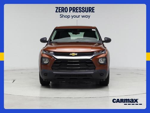 Orange 2021 Chevrolet Trailblazer LS