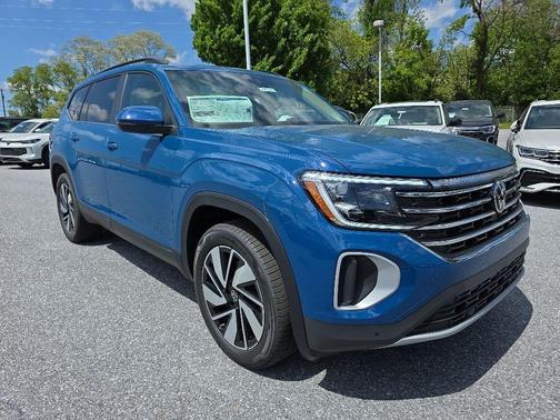 Mountain Lake Blue Metallic 2026 Volkswagen Atlas 2.0T SE w/Technology 4MOTION