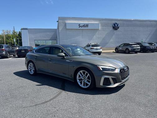 Chronos Gray Metallic 2023 Audi A5 Sportback 45 S Line Premium