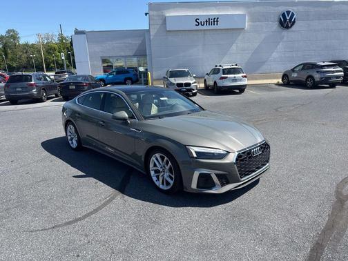 Chronos Gray Metallic 2023 Audi A5 Sportback 45 S Line Premium