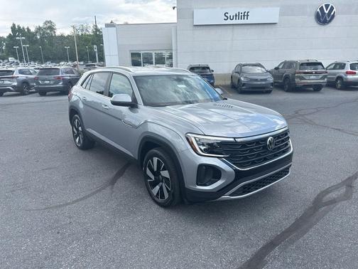 silver mist metallic 2026 Volkswagen Atlas Cross Sport 2.0T SE w/Technology 4MOTION