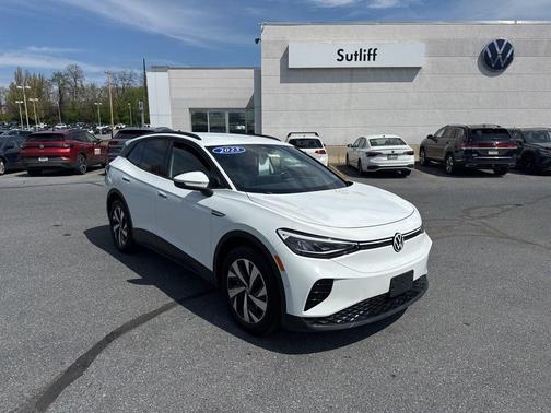 Pure White 2023 Volkswagen ID.4 Pro