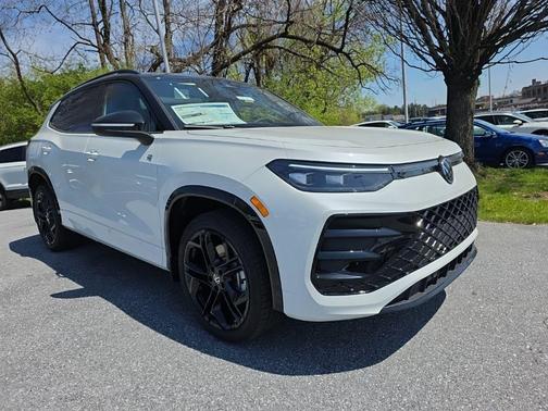 opal white with deep black roof 2026 Volkswagen Tiguan 2.0T SE R-Line Black 4MOTION