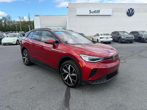 Aurora Red Metallic 2023 Volkswagen ID.4 AWD Pro S
