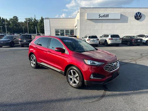 Rapid Red Metallic Tinted Clearcoat 2020 Ford Edge SEL