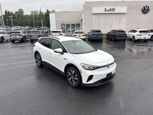 Pure White 2023 Volkswagen ID.4 Pro