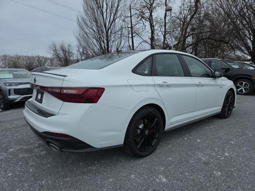 Pure White w/Deep Blk Rf 2026 Volkswagen Jetta GLI 2.0T Autobahn
