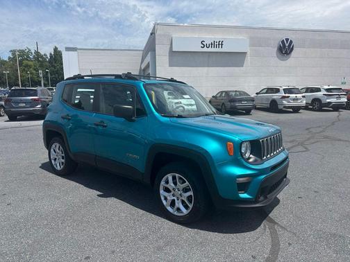 Bikini Metallic Clearcoat 2021 Jeep Renegade Sport