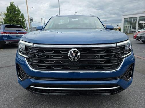 Mountain Lake Blue Metallic 2026 Volkswagen Atlas 2.0T SEL Premium R-Line 4MOTION