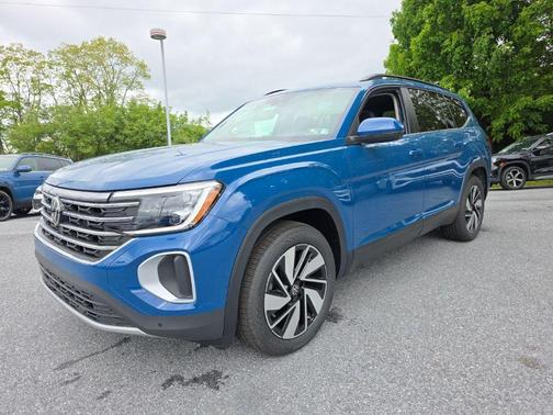 Mountain Lake Blue Metallic 2026 Volkswagen Atlas 2.0T SE w/Technology 4MOTION