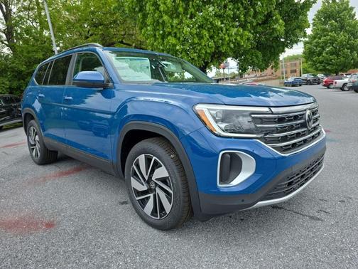 Mountain Lake Blue Metallic 2026 Volkswagen Atlas 2.0T SE w/Technology 4MOTION