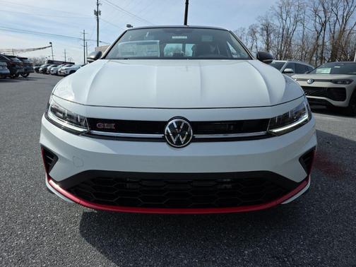 Pure White w/Deep Blk Rf 2026 Volkswagen Jetta GLI 2.0T Autobahn