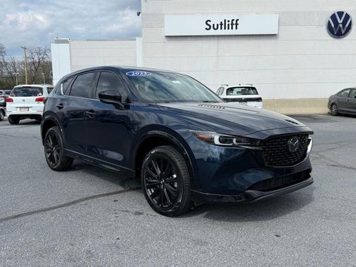 Deep Crystal Blue Mica 2023 Mazda CX-5 2.5 Turbo