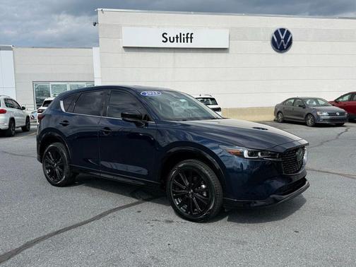 Deep Crystal Blue Mica 2023 Mazda CX-5 2.5 Turbo