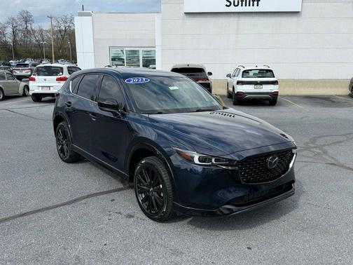 Deep Crystal Blue Mica 2023 Mazda CX-5 2.5 Turbo