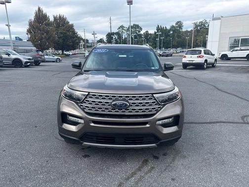 Stone Gray Metallic 2021 Ford Explorer Limited