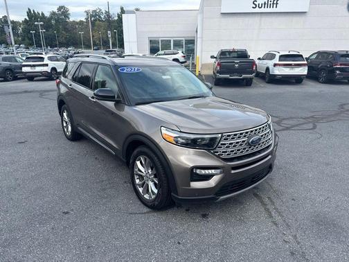 Stone Gray Metallic 2021 Ford Explorer Limited