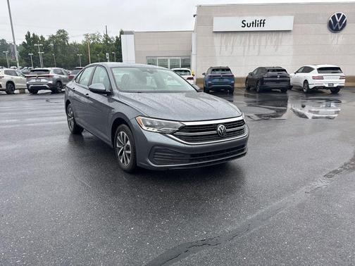 Platinum Gray Metallic 2024 Volkswagen Jetta 1.5T S