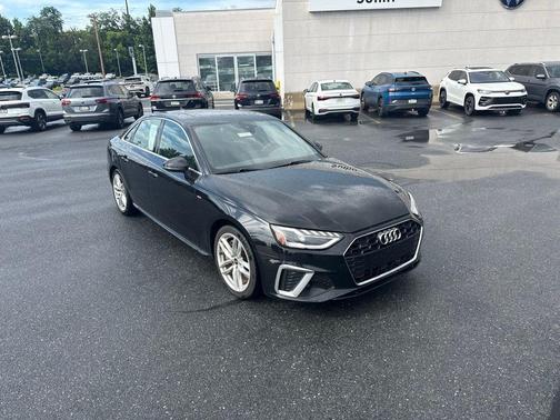 Mythos Black Metallic 2024 Audi A4 45 S line Premium Plus