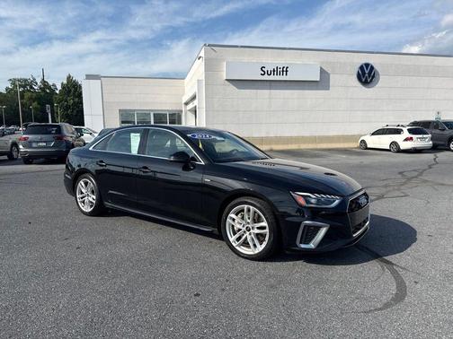 Mythos Black Metallic 2024 Audi A4 45 S line Premium Plus