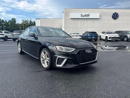 Mythos Black Metallic 2024 Audi A4 45 S line Premium Plus