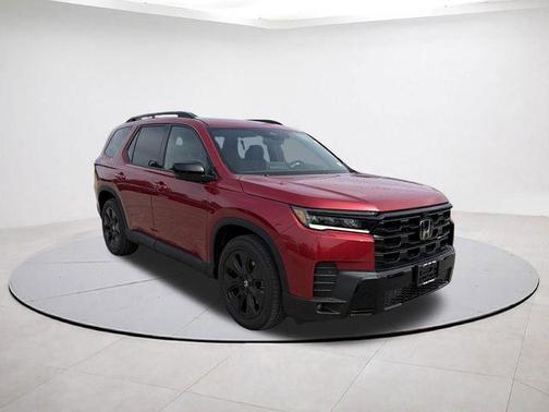 Radiant Red Metallic II 2026 Honda Pilot Black Edition