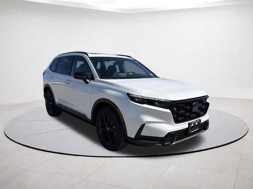 Platinum White Pearl 2026 Honda CR-V Hybrid Sport