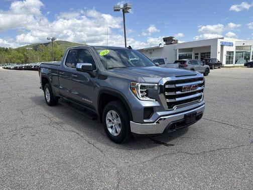 Satin Steel Metallic 2021 GMC Sierra 1500 SLE
