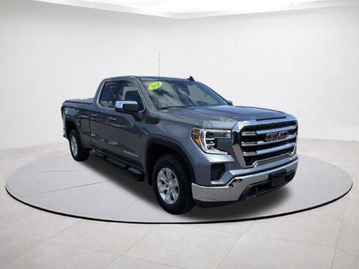Satin Steel Metallic 2021 GMC Sierra 1500 SLE