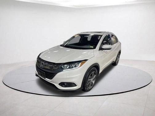 White 2022 Honda HR-V EX