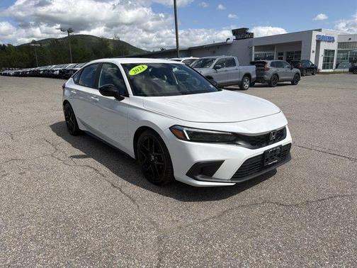 White 2024 Honda Civic Sport