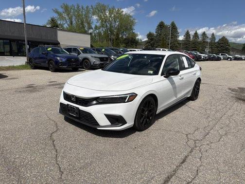 White 2024 Honda Civic Sport