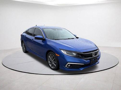 Blue 2019 Honda Civic EX