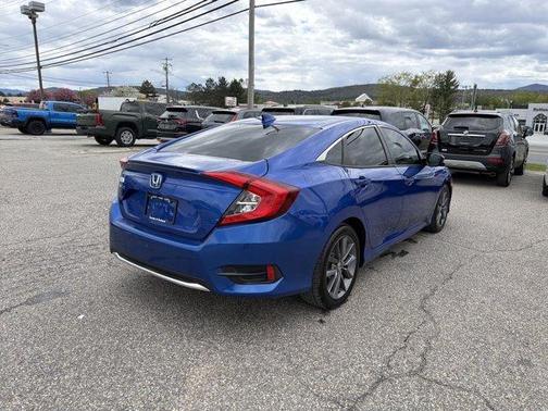Blue 2019 Honda Civic EX