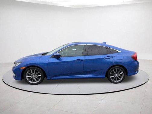 Blue 2019 Honda Civic EX
