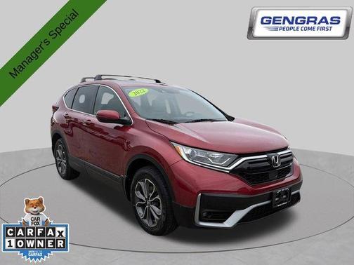 Red 2022 Honda CR-V EX-L