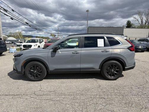 Gray 2024 Honda CR-V Hybrid Sport-L
