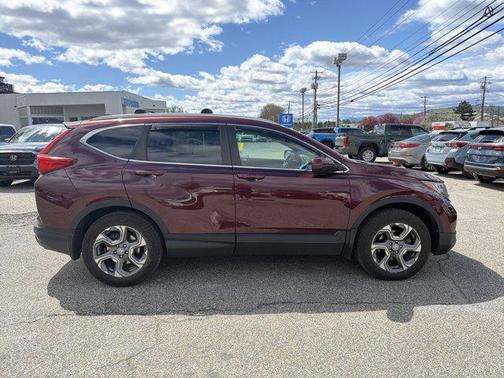 Red 2019 Honda CR-V EX-L