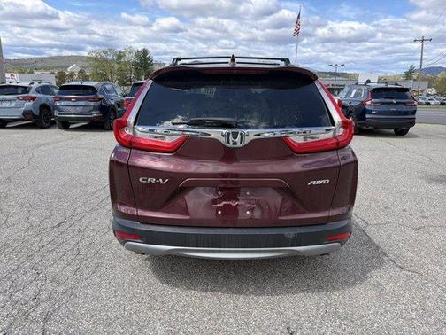 Red 2019 Honda CR-V EX-L