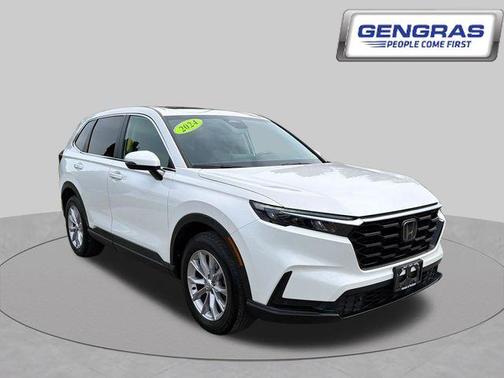 Platinum White Pearl 2024 Honda CR-V EX-L