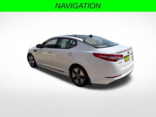 Snow White Pearl 2013 Kia Optima Hybrid EX