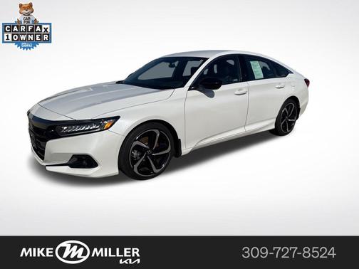 Platinum White Pearl 2022 Honda Accord Sport 1.5T