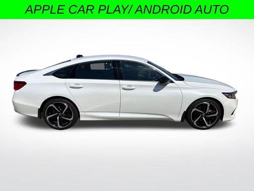 Platinum White Pearl 2022 Honda Accord Sport 1.5T