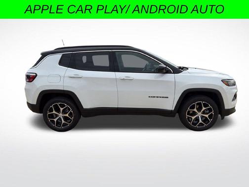 Bright White Clearcoat 2024 Jeep Compass Limited