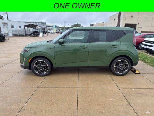 Undercover Green 2023 Kia Soul EX