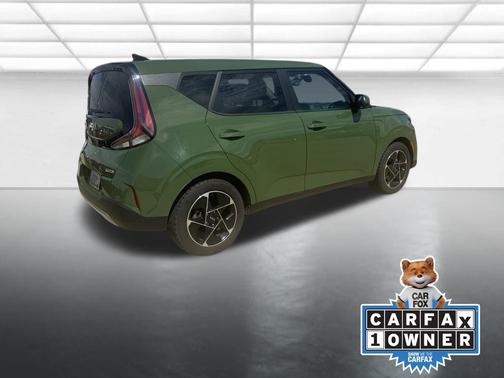 Undercover Green 2023 Kia Soul EX