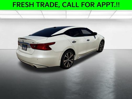 Pearl White 2017 Nissan Maxima 3.5 SL