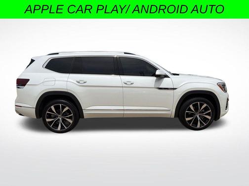 Opal White Pearl 2024 Volkswagen Atlas 2.0T SEL Premium R-Line 4MOTION