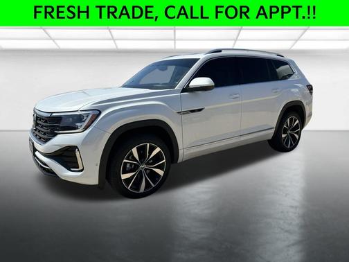 Opal White Pearl 2024 Volkswagen Atlas 2.0T SEL Premium R-Line 4MOTION