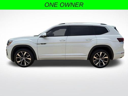 Opal White Pearl 2024 Volkswagen Atlas 2.0T SEL Premium R-Line 4MOTION